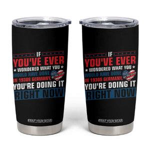 Anti Fascist Tumbler Cup Political Activism Human Rights TS10 Black Print Your Wear
