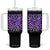 Military Child Coquette Bow Tumbler With Handle Purple Up Camo TS10 One Size: 40 oz Black Print Your Wear