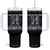 Purple Up For Military Kids Tumbler With Handle Military Child Month My Daddy Is Brave TS10 One Size: 40 oz Black Print Your Wear