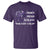 Military Kids Military Child T Shirt Camo American Flag USA Camouflage TS10 Purple Print Your Wear