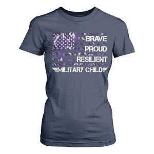 Military Kids Military Child T Shirt For Women Camo American Flag USA Camouflage TS10 Navy Print Your Wear