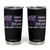 Military Kids Military Child Tumbler Cup Camo American Flag USA Camouflage TS10 Black Print Your Wear