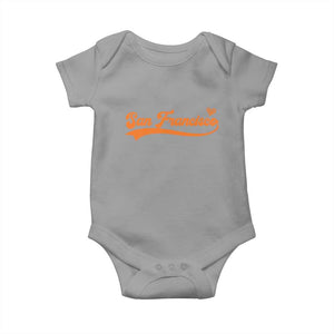 San Francisco Baby Onesie SF Varsity California Script Vintage Sports Jersey Style TS10 Sport Gray Print Your Wear
