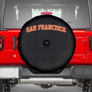 San Francisco Spare Tire Cover California SF Varsity Vintage Sports Jersey Style TS10 Black Print Your Wear