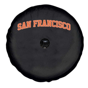 San Francisco Spare Tire Cover California SF Varsity Vintage Sports Jersey Style TS10 Print Your Wear