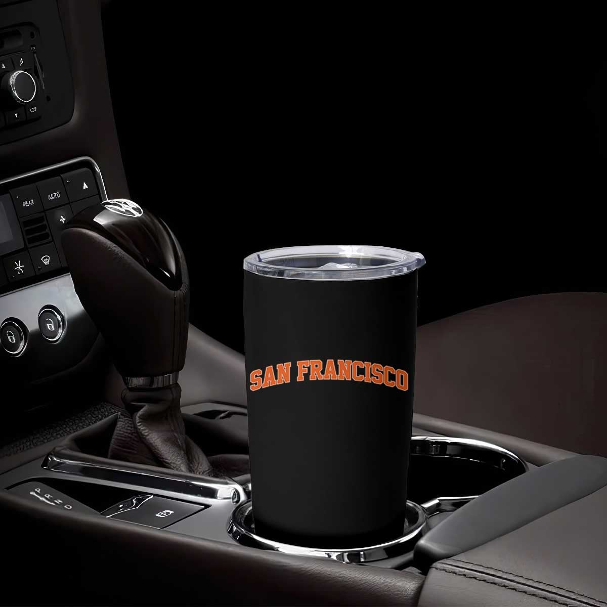 San Francisco Tumbler Cup California SF Varsity Vintage Sports Jersey Style TS10 Print Your Wear
