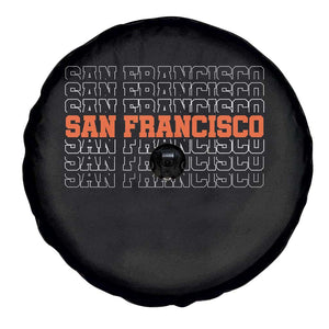 Vintage San Francisco Spare Tire Cover California SF Retro Sports Style TS10 Print Your Wear