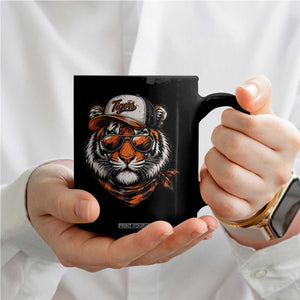 Tiger Mascot Coffee Mug Vintage Sports Name TS10 Print Your Wear