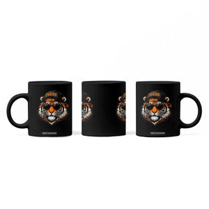 Tiger Mascot Coffee Mug Vintage Sports Name Baseball Cap Sunglasses TS10 Print Your Wear