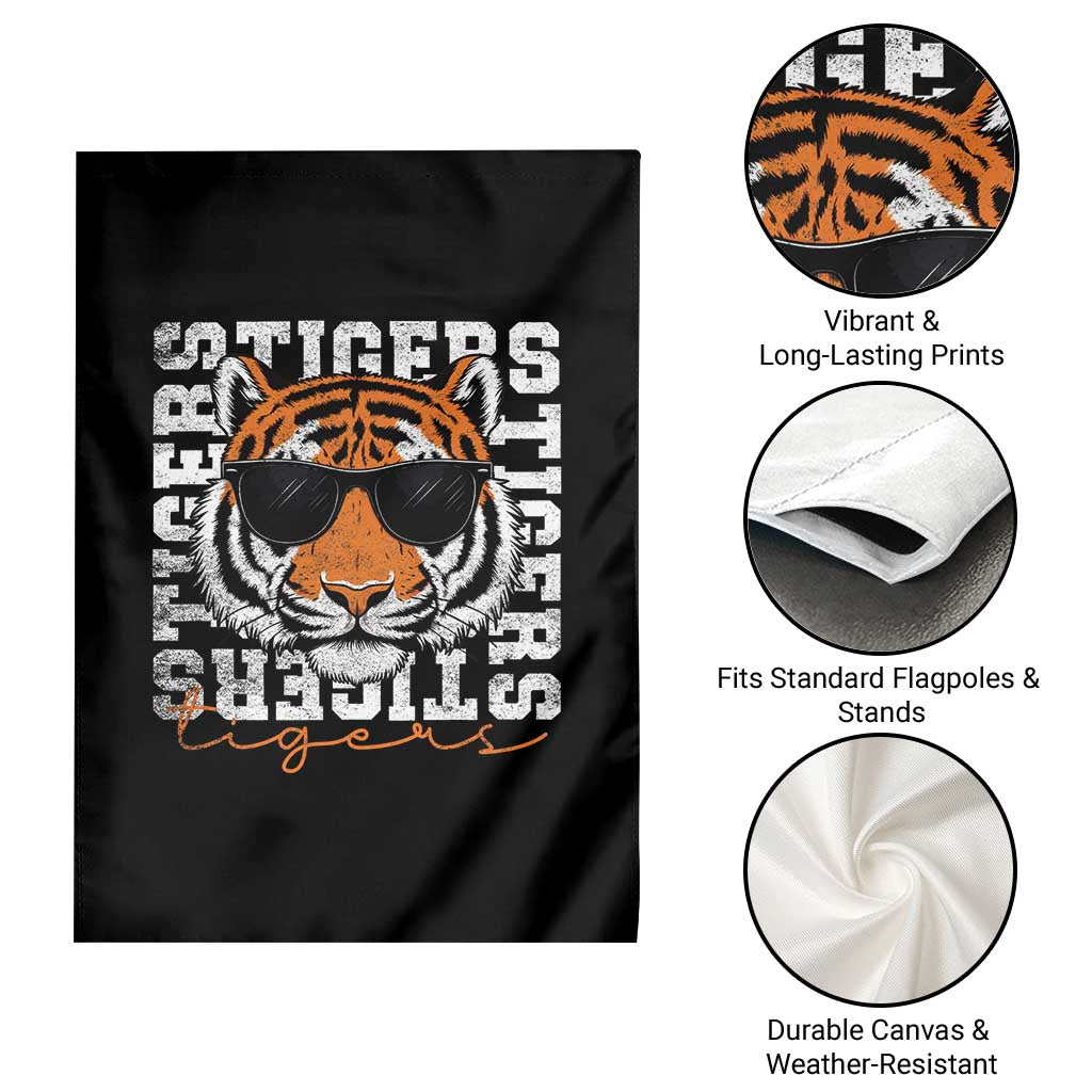 Vintage Tigers Garden Flag Vintage Sports Inspirational Athletic Name TS10 Print Your Wear