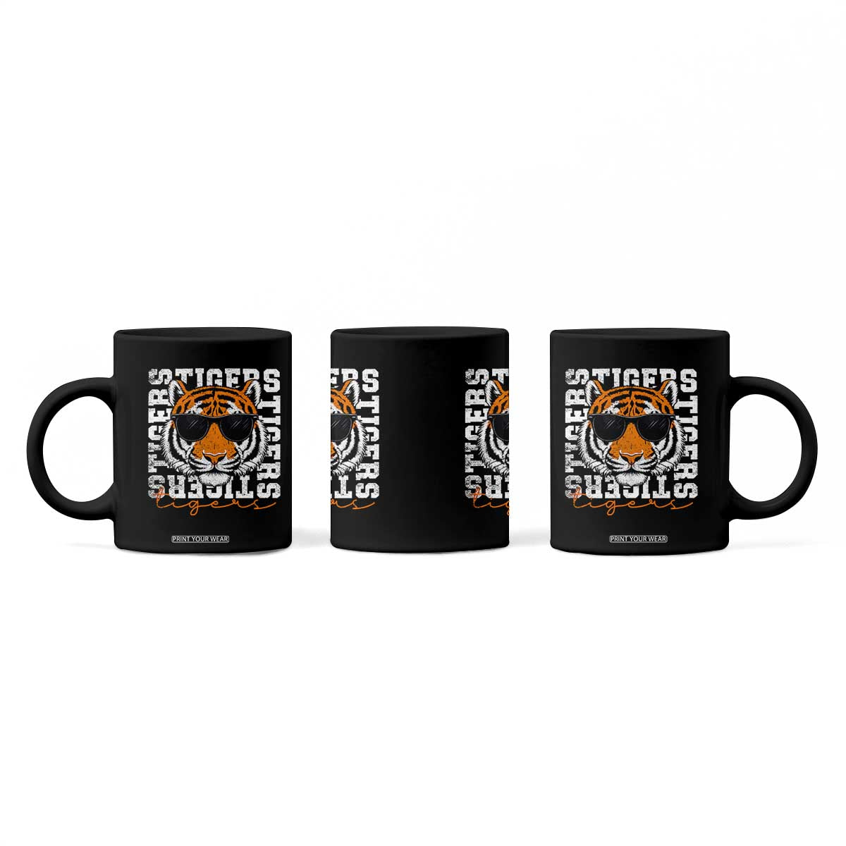 Vintage Tigers Coffee Mug Vintage Sports Inspirational Athletic Name TS10 Print Your Wear
