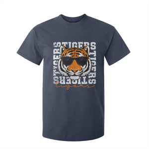 Vintage Tigers T Shirt For Kid Vintage Sports Inspirational Athletic Name TS10 Navy Print Your Wear