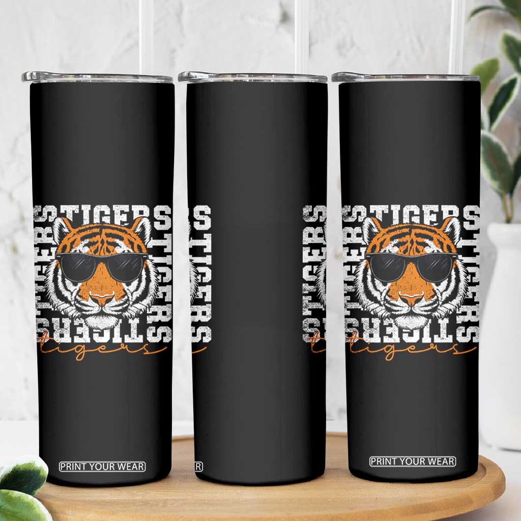 Vintage Tigers Skinny Tumbler Vintage Sports Inspirational Athletic Name TS10 Print Your Wear