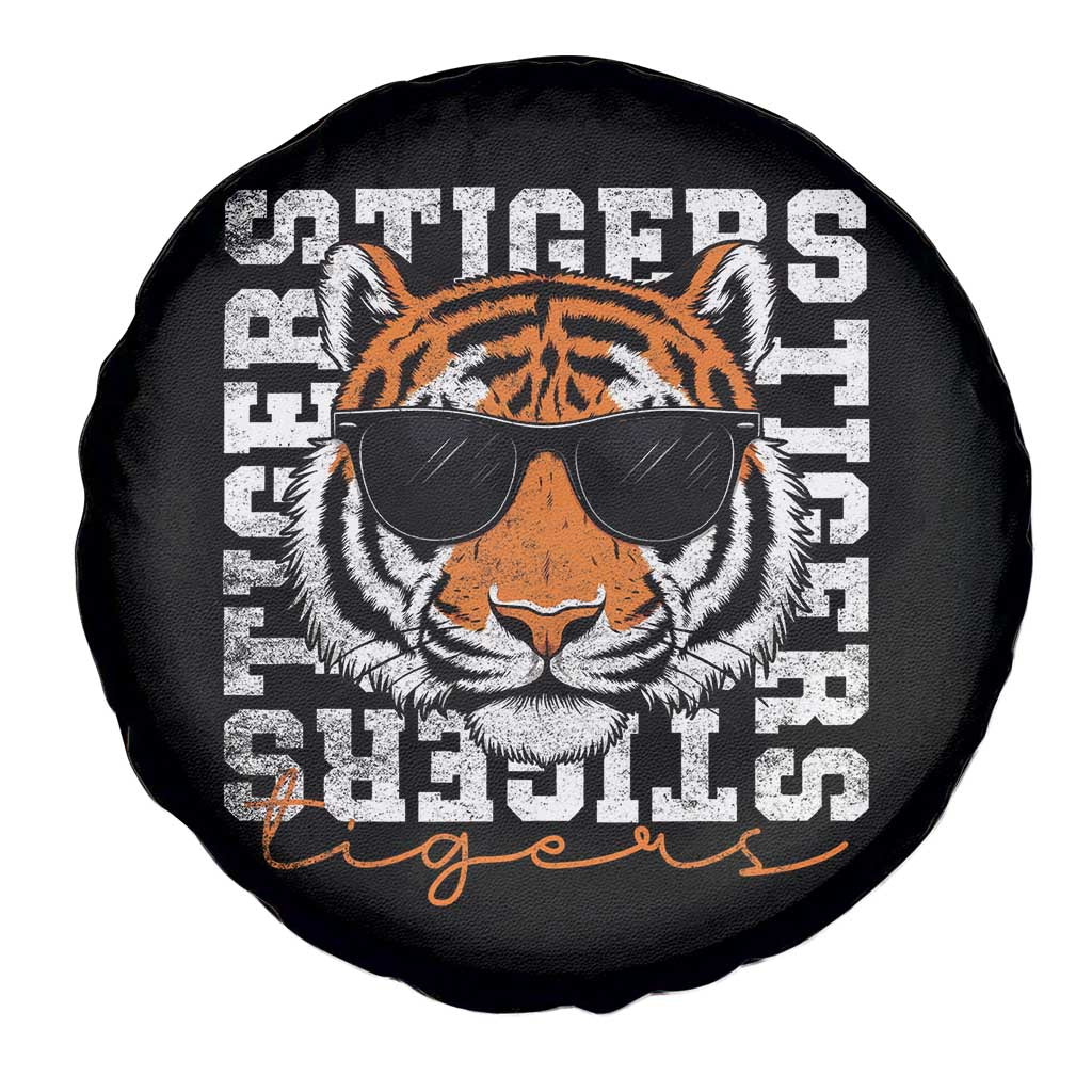 Vintage Tigers Spare Tire Cover Vintage Sports Inspirational Athletic Name TS10 Print Your Wear