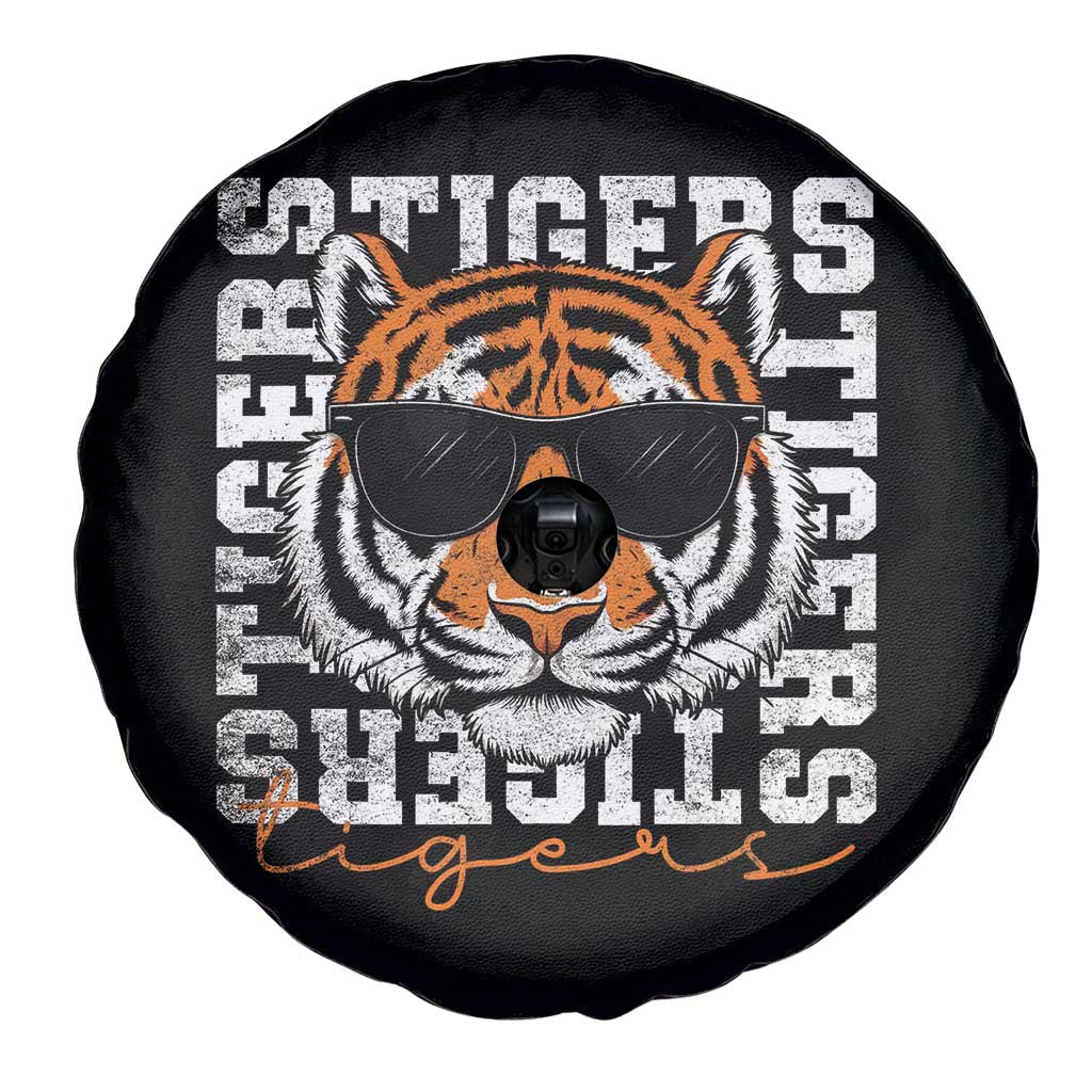 Vintage Tigers Spare Tire Cover Vintage Sports Inspirational Athletic Name TS10 Print Your Wear