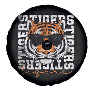 Vintage Tigers Spare Tire Cover Vintage Sports Inspirational Athletic Name TS10 Print Your Wear