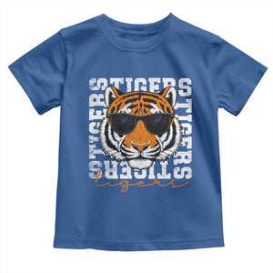 Vintage Tigers Toddler T Shirt Vintage Sports Inspirational Athletic Name TS10 Royal Blue Print Your Wear