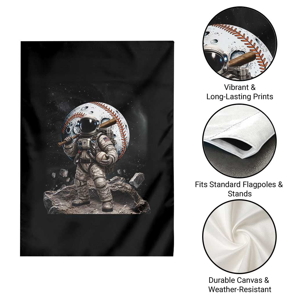 Astronaut Baseball Player Garden Flag Distressed Houston Clutch City Sports Fans TS10 Print Your Wear