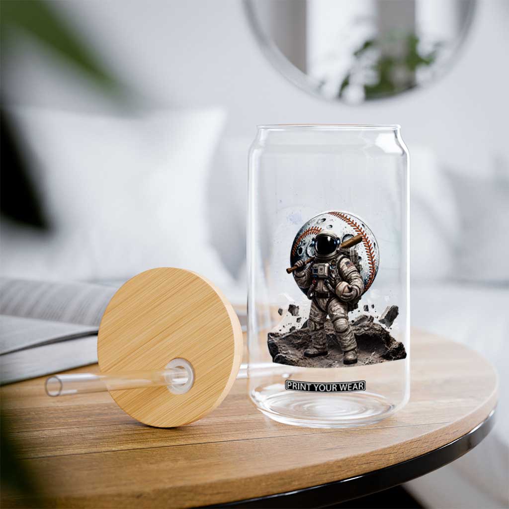 Astronaut Baseball Player Glass Can Distressed Houston Clutch City Sports Fans TS10 Print Your Wear