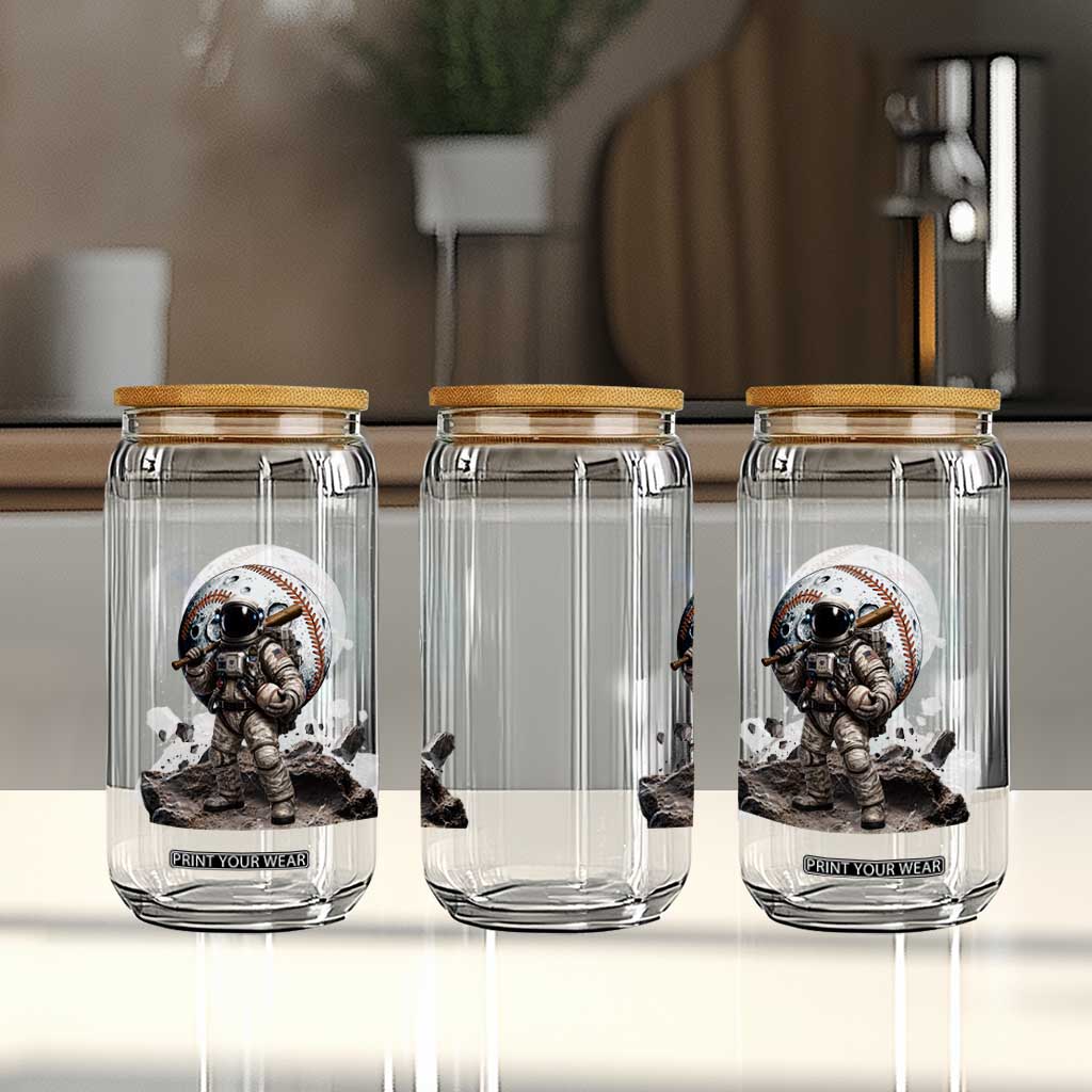 Astronaut Baseball Player Glass Can Distressed Houston Clutch City Sports Fans TS10 Print Your Wear