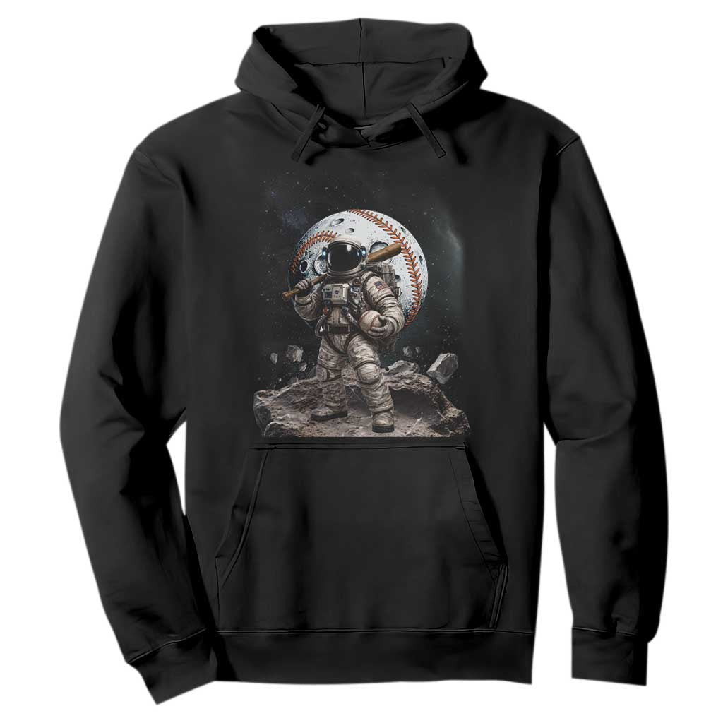 Astronaut Baseball Player Hoodie Distressed Houston Clutch City Sports Fans TS10 Black Print Your Wear