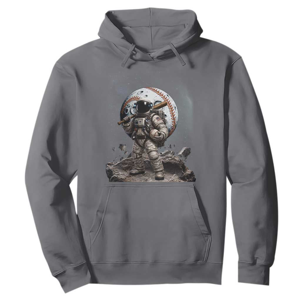 Astronaut Baseball Player Hoodie Distressed Houston Clutch City Sports Fans TS10 Charcoal Print Your Wear