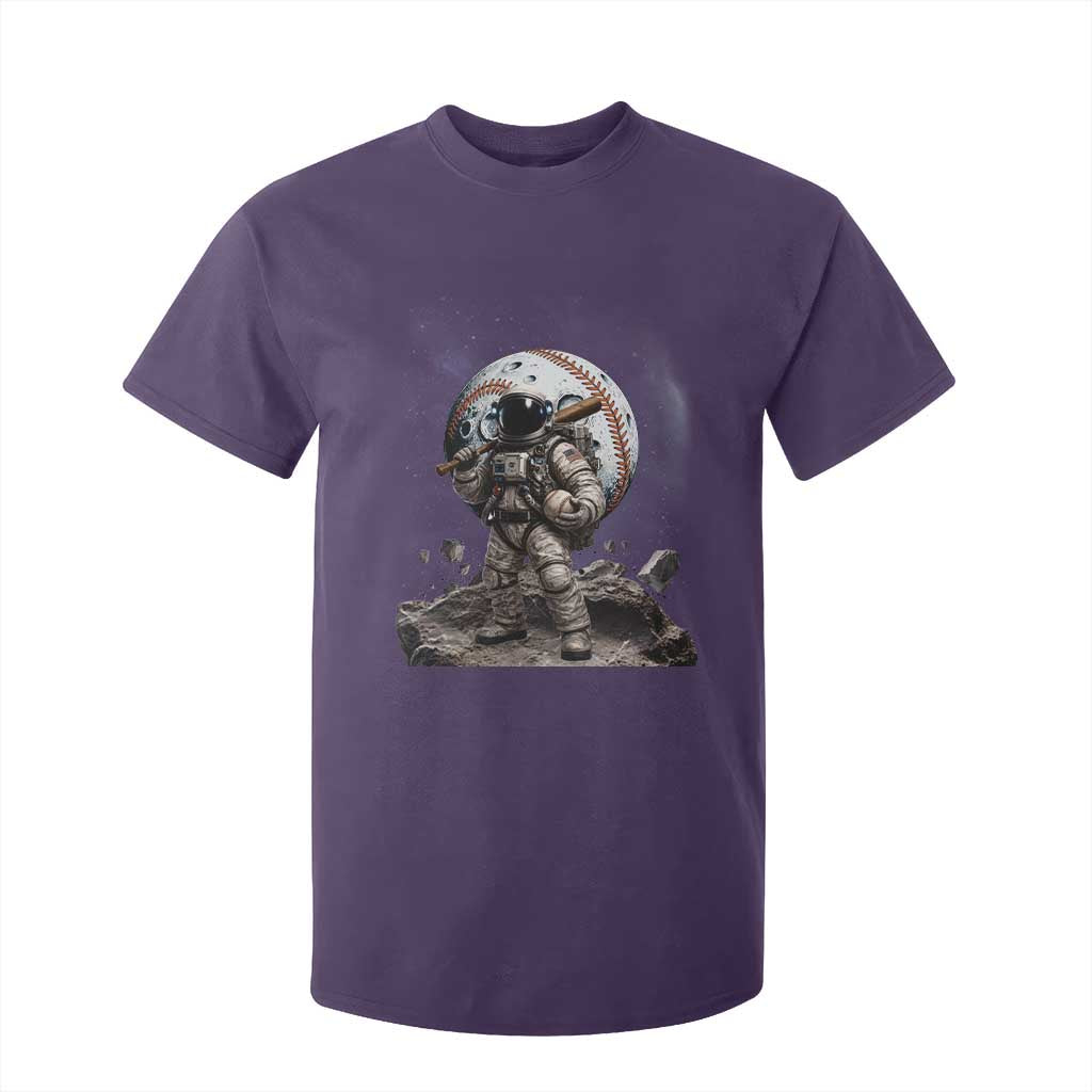 Astronaut Baseball Player T Shirt For Kid Distressed Houston Clutch City Sports Fans TS10 Purple Print Your Wear