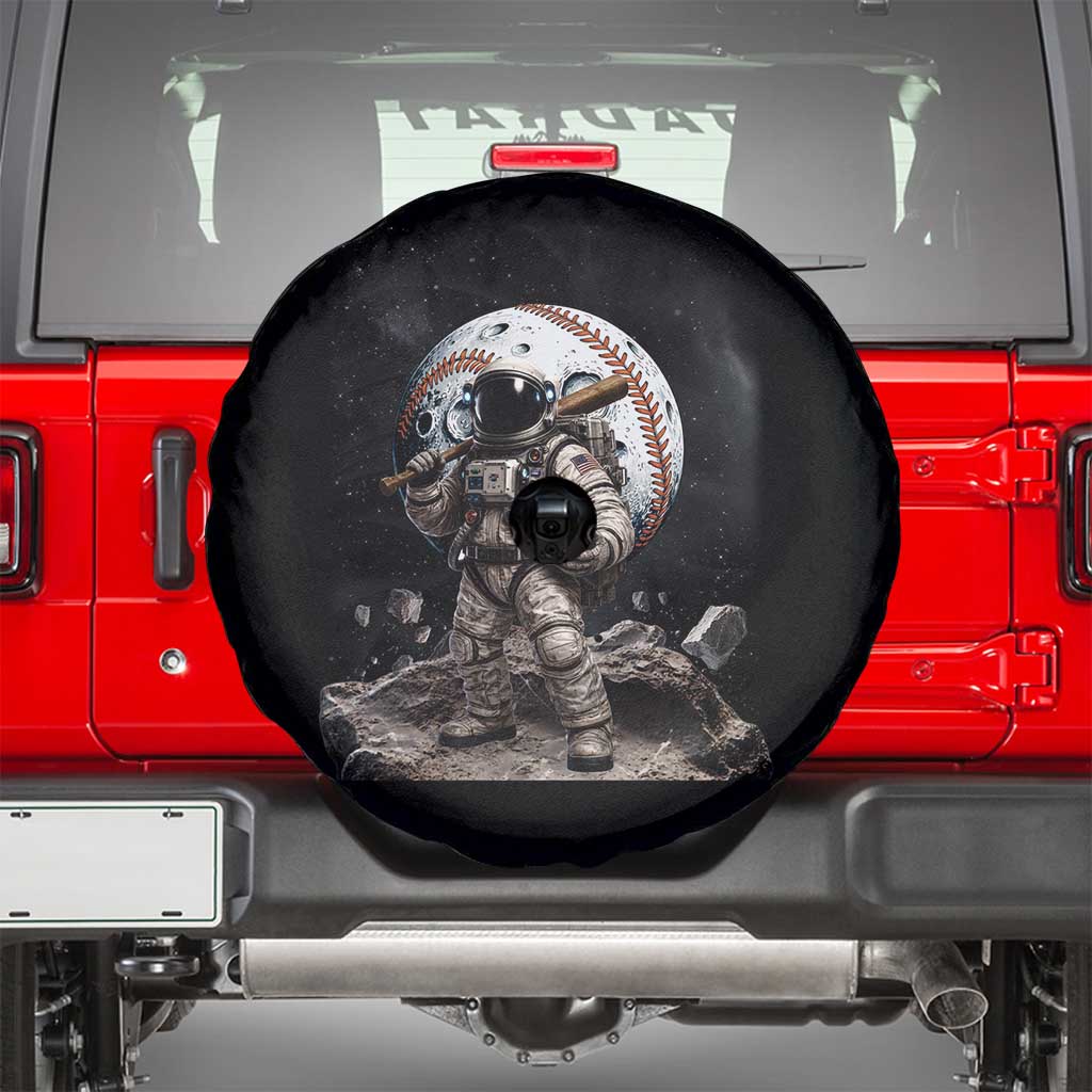 Astronaut Baseball Player Spare Tire Cover Distressed Houston Clutch City Sports Fans TS10 Black Print Your Wear