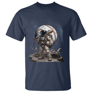 Astronaut Baseball Player T Shirt Distressed Houston Clutch City Sports Fans TS10 Navy Print Your Wear
