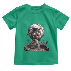 Astronaut Baseball Player Toddler T Shirt Distressed Houston Clutch City Sports Fans TS10 Irish Green Print Your Wear