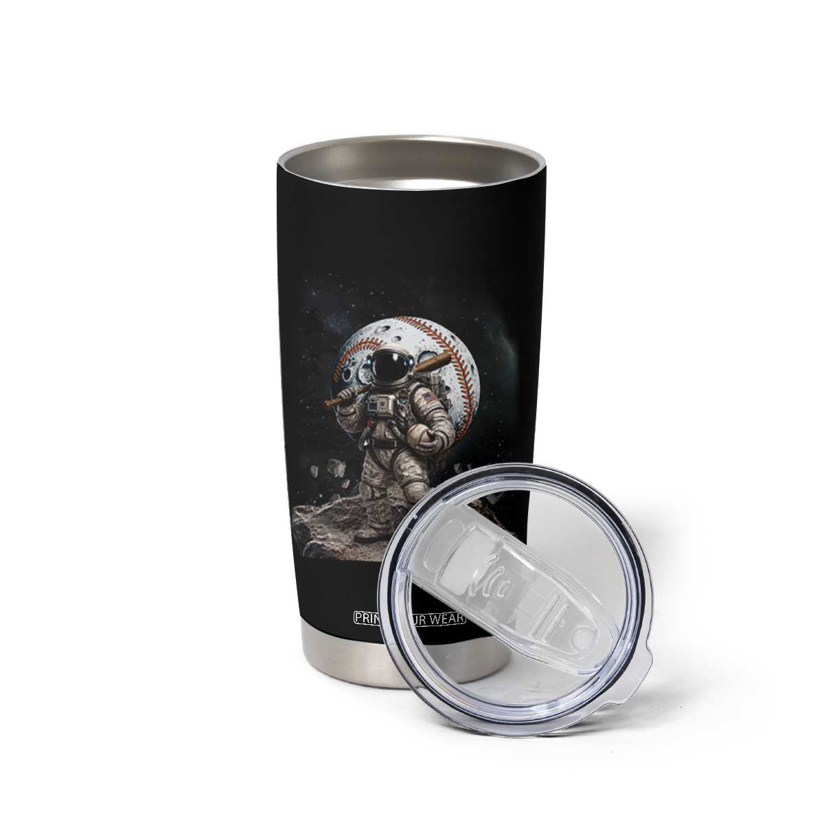 Astronaut Baseball Player Tumbler Cup Distressed Houston Clutch City Sports Fans TS10 Print Your Wear