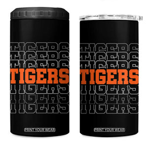Vintage Tiger 4 in 1 Can Cooler Tumbler Last Name Vintage Sports Jersey Style TS10 One Size: 16 oz Black Print Your Wear