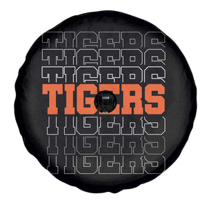 Vintage Tiger Spare Tire Cover Last Name Vintage Sports Jersey Style TS10 Print Your Wear
