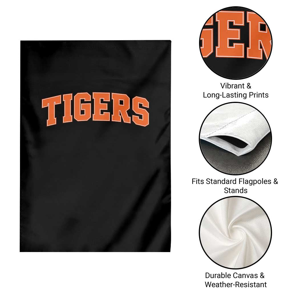 Vintage Tiger Garden Flag Varsity Name Vintage Sports Jersey Style TS10 Print Your Wear