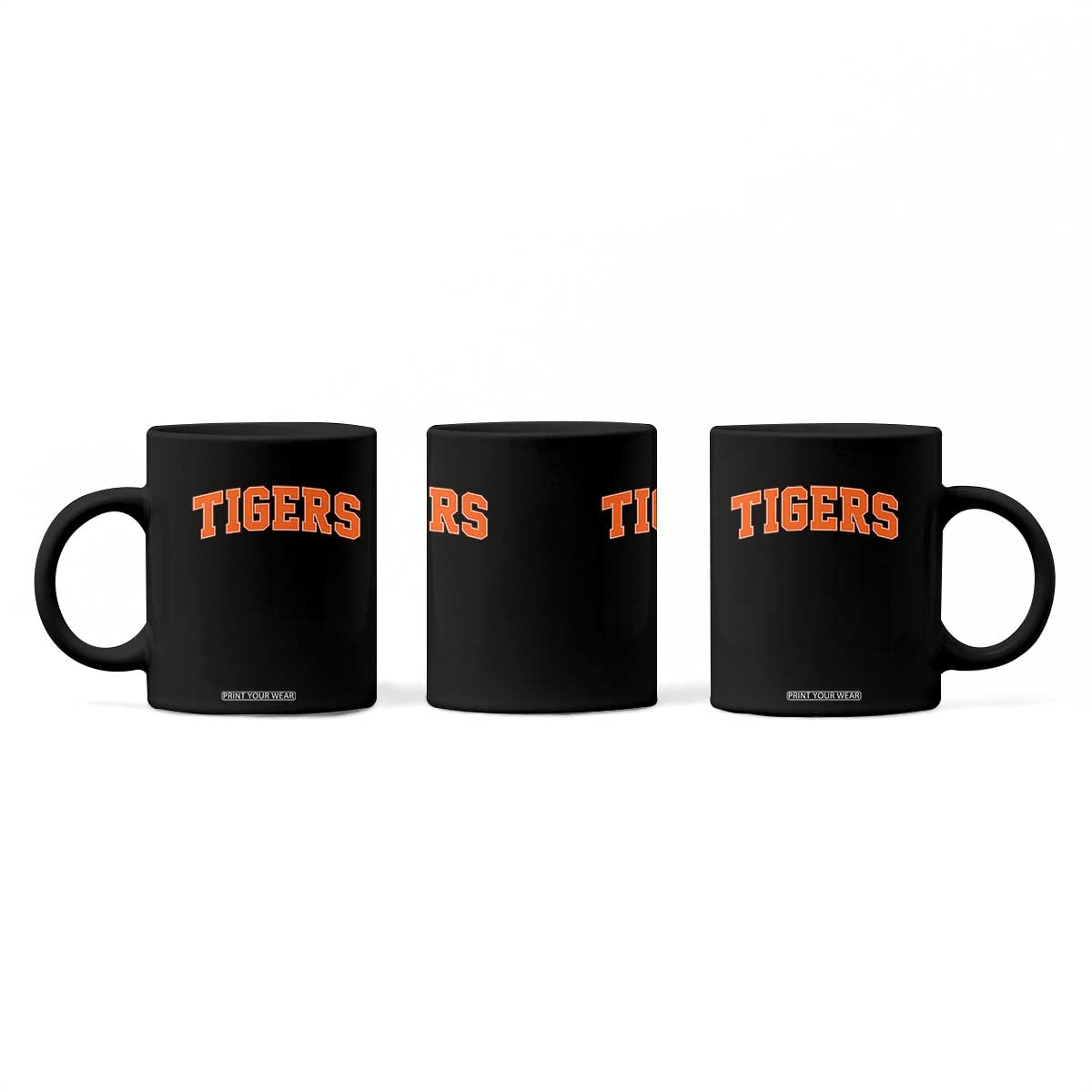 Vintage Tiger Coffee Mug Varsity Name Vintage Sports Jersey Style TS10 Print Your Wear