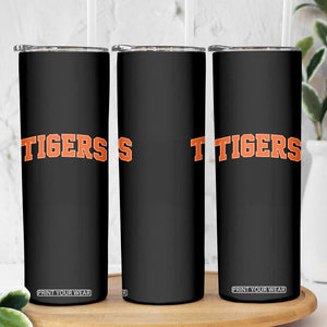 Vintage Tiger Skinny Tumbler Varsity Name Vintage Sports Jersey Style TS10 Print Your Wear
