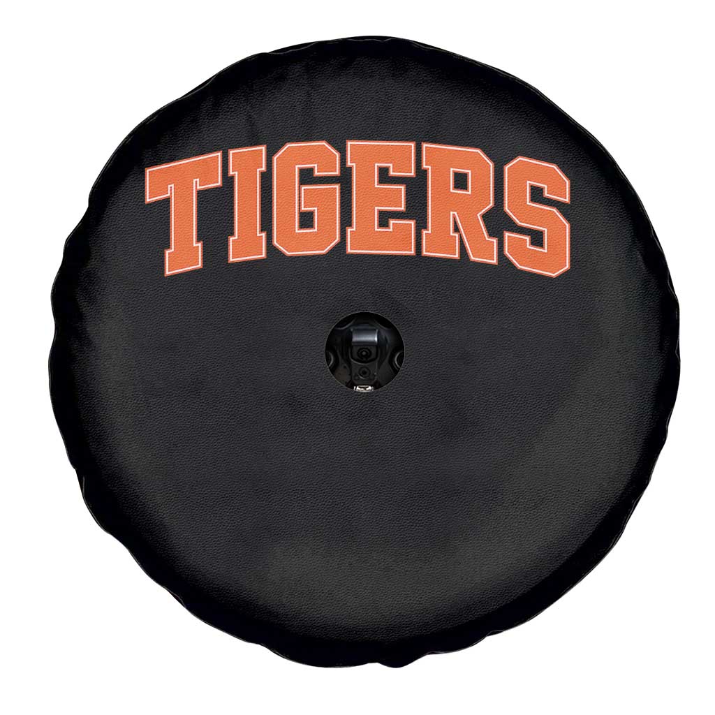 Vintage Tiger Spare Tire Cover Varsity Name Vintage Sports Jersey Style TS10 Print Your Wear