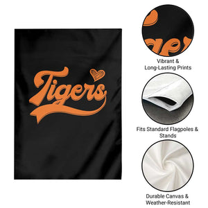 Vintage Tiger Garden Flag Varsity Name Script Vintage Sports Jersey Style TS10 Print Your Wear