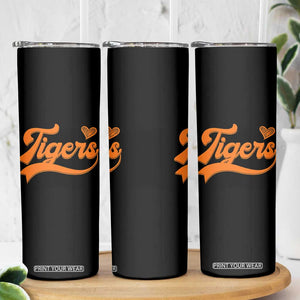Vintage Tiger Skinny Tumbler Varsity Name Script Vintage Sports Jersey Style TS10 Print Your Wear