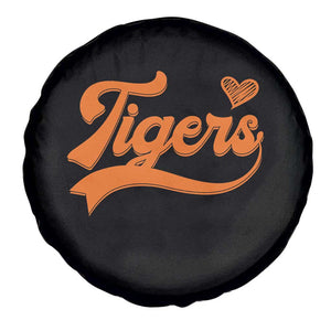Vintage Tiger Spare Tire Cover Varsity Name Script Vintage Sports Jersey Style TS10 Print Your Wear