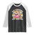 Santa Christmas In July Raglan Shirt No Cookies Just Cocktails Flamingo Summer Beach Hawaii TS10 Black White Print Your Wear