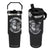 Funny Santa Christmas In July Flip Straw Tumbler No Cookies Just Cocktails Summer Xmas TS10 One Size: 30 oz Black Print Your Wear