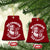 Funny Santa Xmas In July Ceramic Ornament No Cookies Just Cocktails Summer Xmas TS10 Print Your Wear