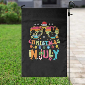 Sunglasses Beach Christmas in July Garden Flag Santa Summer Xmas TS10 Print Your Wear
