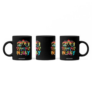 Sunglasses Beach Christmas in July Coffee Mug Santa Summer Xmas TS10 Print Your Wear