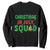 Christmas In July Squad Sweatshirt Funny Summer Xmas TS10 Black Print Your Wear