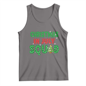Christmas In July Squad Tank Top Funny Summer Xmas TS10 Deep Heather Print Your Wear
