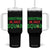 Christmas In July Squad Tumbler With Handle Funny Summer Xmas TS10 One Size: 40 oz Black Print Your Wear