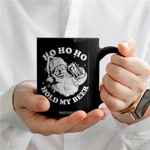 Santa Ho Ho Hold My Beer Coffee Mug Funny Christmas In July Summer Xmas TS10 Print Your Wear