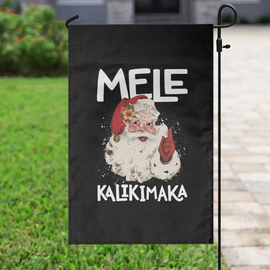 Mele Kalikimaka Garden Flag Hawaii Christmas Party Santa TS10 Print Your Wear
